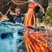 Enjohos 8mm Climbing Rope - Heavy-Duty Safety Rope with Screw Carabiner | 10m for Hiking Mountaineering Camping & Tree Climbing - 950kg Load Capacity (Orange) - Buy Online on SooperMarket.com