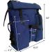 JJRING Heavy Duty Plein Air Artist Backpack - Blue | Art Supply Tote Bag for 18x24 Drawing Boards - Buy Online on SooperMarket.com