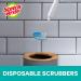 Scotch-Brite Disposable Toilet Scrubber Refills - 10 Pack Removes Rust & Hard Water Stains - Buy Online on SooperMarket.com