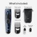 Braun Hair Clippers Series 5 5350 Hair Clippers for Men Hair Clip from Home with 17 Length Settings Incl. Memory SafetyLock Recall Setting Ultra-Sharp Blades 2 Combs Pouch Washable - Buy Online on SooperMarket.com