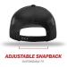 Richardson Unisex 112 Solid Black Trucker Snapback Baseball Cap - One Size - Buy Online on SooperMarket.com
