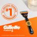 Gillette Fusion5 Power Wet Razor for Men - 5-Blade System + Extra Blade - Perfect Gift for Him - Buy Online on SooperMarket.com