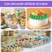 83pcs Edible Cake Decorations Include 48PcsEdible Tropical Turtle Leaves 35Pcs Edible Flowers Cupcake Toppers Wafer Paper Palm Leaf Flower for Hawaii Aloha Jungle Theme Wedding Birthday Baby Shower - Buy Online on SooperMarket.com