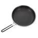 MAGICLULU Stainless Steel Griddle 1pc Outdoor Non Stick Pan Iron Honeycomb Water Cup Camping Skillet