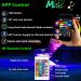 NBWDY 4Pcs RGB Marine Boat LED Lights - Waterproof NPT Drain Plug Light for Boat, Pontoon, Kayak, Yacht - APP & IR Remote Control - IP68 Waterproof - Buy Online on SooperMarket.com