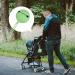 Baby Dummy Case Pacifier Case Travel Soother Box Transparent Soother Pod Pacifier Holder Box for Kids (Small Green) Small Green - Buy Online on SooperMarket.com