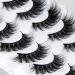 Buy 7 Pairs of 6D False Eyelashes - Reusable Natural Artificial Eyelashes Set (G886) - International Shipping Available - Buy Online on SooperMarket.com