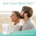 Vegan Hair Loss Shampoo and Conditioner Set | Dermatologist Developed DHT Fighting Treatment for Thinning Hair | Healthier, Fuller, Thicker Hair | 1-Month Supply - Buy Online on SooperMarket.com