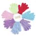 8 Pairs Double Sided Exfoliating Gloves for Body Scrubbing and Spa Massage - Buy Online on SooperMarket.com