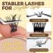 LASHVIEW Self Adhesive Eyelash Clusters - No Glue Needed 10-16mm Press-on Lash Extension Kit with Tweezers | Natural DIY Eyelash Extensions (F21) ZNF21 - Buy Online on SooperMarket.com
