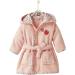 Shop Vertbaudet Baby Bathrobe - Bee Garden Salmon 92 | International Shipping Available - Buy Online on SooperMarket.com