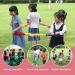 Cooperative Stretchy Band Elastic 78.74in Colorful Portable of War Rope Tear Resistant Fleece Exercise Bands for Group Games Fits 3 People Stretchy Band 300cm - Buy Online on SooperMarket.com