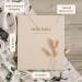Unisex Baby Memory Book | Minimalist First Year Keepsake | Baby Milestones Scrapbook | Gender-Neutral Journal | Peachly - Buy Online on SooperMarket.com