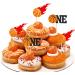 Arthsdite 24Pcs Basketball One Cupcake Toppers Basketball Themed First Birthday Cake Topper Decorations for Sport Theme Boys First Birthday Party Sports Event Party Supplies - Buy Online on SooperMarket.com