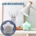 Purflo Starlight Colour Changing Baby Room Thermometer | USB Rechargeable Digital Temperature Monitor - Buy Online on SooperMarket.com