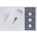 Classic Turkish Towels Premium 100% Turkish Cotton Ribbed Bath Sheet Set - 40x65 Inches, Extra Large, Quick-Dry, Absorbent, Luxury - Set of 3 White Towels - Buy Online on SooperMarket.com