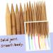 KnitPal 12-inch Short Circular Knitting Needles Set - 11 Sizes for Babies, Sleeves, Socks - Free Patterns eBook - US 0-10 (2-6mm) - Buy Online on SooperMarket.com