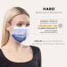 HARD 50 pieces Disposable Face Masks | Made in Germany | Type IIR & CE certified | Breathable Triple Layer - Filtration 99 78% | Elastic Earloops | Mouth Cover - Adults - Rainbow Midnight 50 Piece standard size (17 5 cm x 9 5 cm) Rainbow Midnight - Buy Online on SooperMarket.com