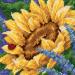 Dimensions Sunflower & Ladybug Needlepoint Kit - Floral Design, 5x5 - Buy Online on SooperMarket.com