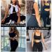 TWFRHC Women's Ribbed Tank Seamless Gym Set - High Waist Yoga Shorts - Black - Large - Buy Online on SooperMarket.com