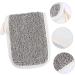 HAPINARY 5pcs Flip Soap Foam Net Scrub Exfoliating Bags Bath Accessory Foaming Pouches Khaki Cotton Linen - Buy Online on SooperMarket.com