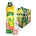 Pfanner Guava Nectar (8 x 1 l) - 25% fruit content fruit nectar in bulk pack drink made from pink guava nectar