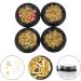 4 Boxes Nail Art Accessories Nail Supplies Gem Miss Metal - Buy Online on SooperMarket.com