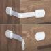 BEARTOP Premium Baby Drawer Lock | 15kg Strong Hold | Child Safety Lock for Cupboards & Drawers | Tested for Harmful Substances | White (16 Pieces) - Buy Online on SooperMarket.com
