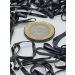 700 PCS Black Small Hair Elastic Bands for Hair - Elastic Hair Bands for Styling - Buy Online on SooperMarket.com