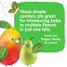Happy Baby Organics Stage 2 Combo Baby Food Variety Pack - 16 x 4oz - Organic & Nutritious - Buy Online on SooperMarket.com