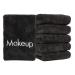 Arkwright Microfiber Makeup Remover Cloths (13x13, 6-Pack, Black) - Soft Coral Fleece Makeup Washcloths Black 13x13 Inch (Pack of 6)