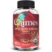 Chimes Apple Cider Vinegar Gummies + Ginger Organic ACV Gummies (USA Made 1 000mg & 60mg Ginger per 2-Gummies) ACV w/Mother Ginger Gummies - 60 Count