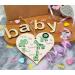 Plum Penguin Handmade Wooden Hanging Heart Plaque: Be Brave, Dream Big, Be Yourself - Green Safari Animals Nursery Wall Decoration - New Baby Gift - Buy Online on SooperMarket.com