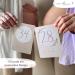 Mintkind Milestone Cards for Pregnancy | 32 Floral Baby Bump Photo Cards | Perfect Gift for Expectant Mothers | Announce Pregnancy - Buy Online on SooperMarket.com