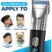 OVLUX Advanced Hair Clipper Kit - Corded/Cordless Ergonomic LED Display Stainless Steel Blades Men's Hair & Beard Styling - 4 Guide Combs & Accessories - Buy Online on SooperMarket.com