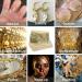 200 Pcs Gold Leaf Sheets for Gilding Art & DIY Projects - 5.5 x 5.5 inches - Ideal for Picture Frames, Home Walls, and Interior Decoration - Buy Online on SooperMarket.com