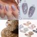 Glitter Nail Polish Set - Reflective Glitter Nail Varnish Sets - 5 Colours Sparkly Shiny Nail Polish Kit - Quick Dry Nail Varnish Gift Sets - No Need Baking Nail Polish for DIY Nail Art Sparkly pink+blue+red+gold+purple - Buy Online on SooperMarket.com