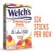 Welch's Singles To Go Water Drink Mix - Powder Sticks  Strawberry Peach  0.48 Ounce (Pack of 12) - Buy Online on SooperMarket.com