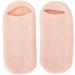 Moisture Socks for Rough Skin - Soft Gel Spa Socks - 2 Pack Essential Oil Design - Pink Moisturizing Socks for At Home Care - Buy Online on SooperMarket.com