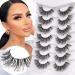 Geeneiya 5D15 Wispy Fluffy False Eyelashes - 7 Pairs (16mm) - Buy Online on SooperMarket.com