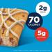 Fiber One 70 Calorie Soft-Baked Bars, Cinnamon Coffee Cake, 6 ct, 5.34 oz, Pack of 8 - Low Calorie Snack Bars - Buy Online on SooperMarket.com