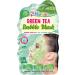7th Heaven Bubble Tea Oxygen Mask Infused with Green Tea and Centella Asiatica to Hydrate Soothe and Help Target Blemishes - Ideal for All Skin Types