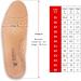 ORTRI Orthopedic Leather Insoles - Shock Absorbing Latex Foam | Size 43 - International Shipping Available - Buy Online on SooperMarket.com