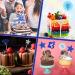17 Pcs Official 13th Teenager Cake Toppers Giltter Blue Number 13 Pick Cake Decoration Official Teenager Cake Topper with Ballon Cheers to 13 Fabulous Birthday Decoration for 13th Birthday Party - Buy Online on SooperMarket.com