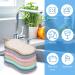 KisSealed 20 Pcs Scrub Sponge Pads Durable Dishes Cleaning Sponges for Kitchen Reusable Washing Up Cleaner Multiple Uses Scouring Power Scrubs for Dishwasher Sink Bathroom Counter Stove - Buy Online on SooperMarket.com