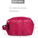 adidas Team Toiletry Kit Travel Shower Bag - Bold Pink, One Size | Shop Now - Buy Online on SooperMarket.com