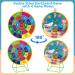 Dioju Dart Board for Kids - Double Sided Dartboard with 12 Sticky Balls | Indoor Outdoor Sport Toys for Boys & Girls | Target Action Game for Ages 3-12 | Perfect Birthday Party Gift - Buy Online on SooperMarket.com