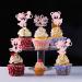 24PCS We Can Bearly Wait Cupcake Toppers Sparkling Balloon Bear Cupcake Toppers Little Bear Theme Baby Shower Decorative Supplies Gender Revealing Theme Children's Birthday Party Supplies Pink Pink3 - Buy Online on SooperMarket.com