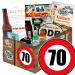 ostprodukte-versand Men's Gift Box/Men's Package/Birthday 70 / Gift Box Dad Men's Box for the 70th