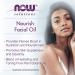 Now Foods Facial Oil Nourish 1 fl oz - Hydrating Skin Care Solution - Buy Online on SooperMarket.com